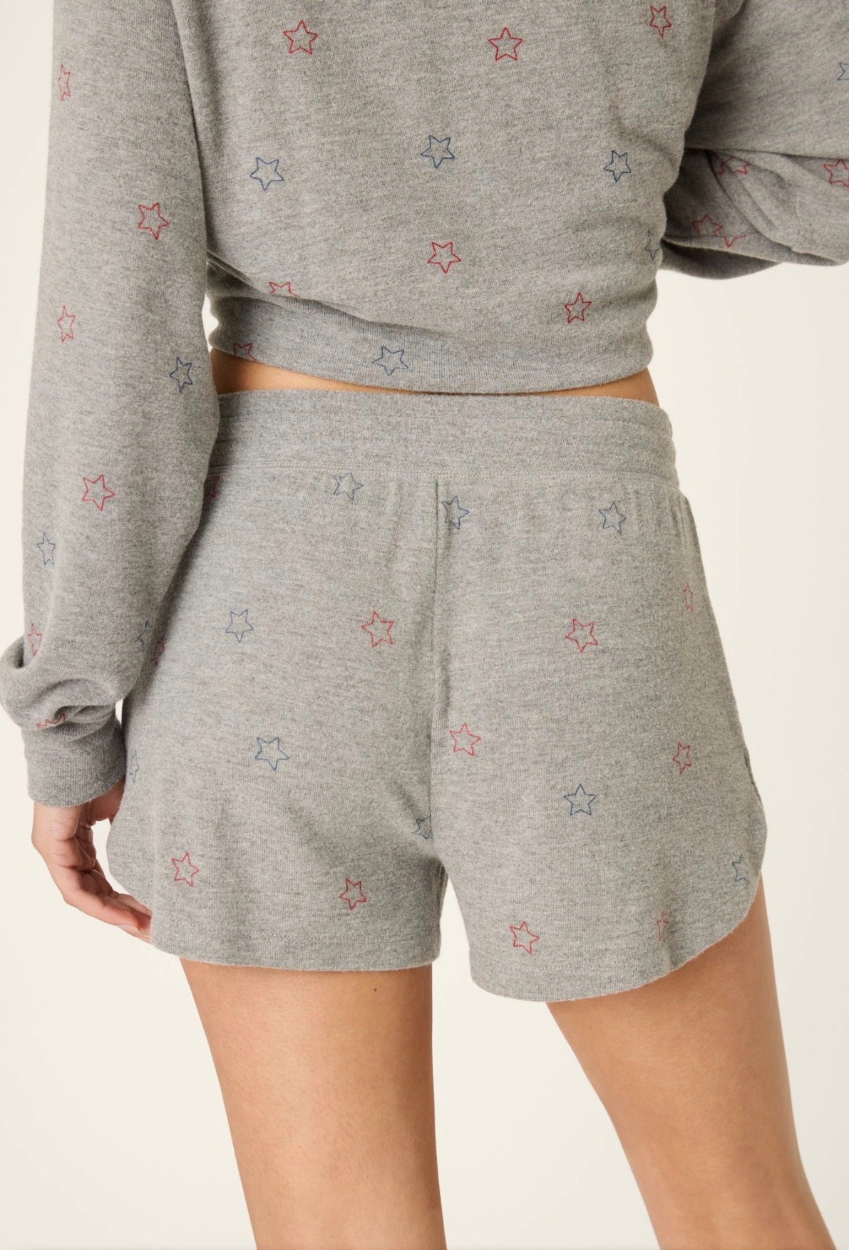 Red, White & Woof Star Shorts