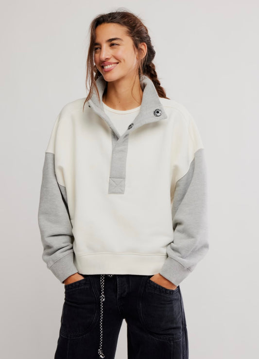 We The Free Colorblock Timeless Pullover