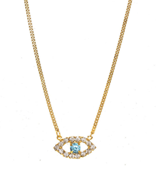 Tova Mini Evil Eye Necklace