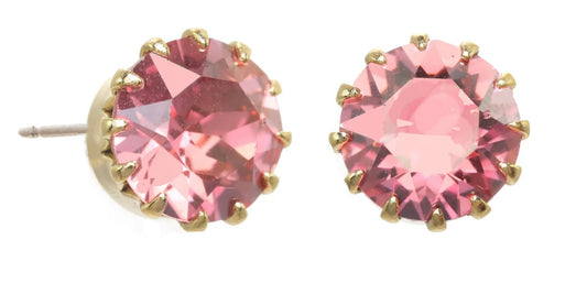 Chrisley Studs in Rose