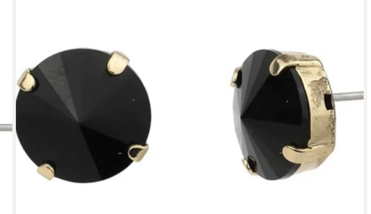 Oakland Studs In Black