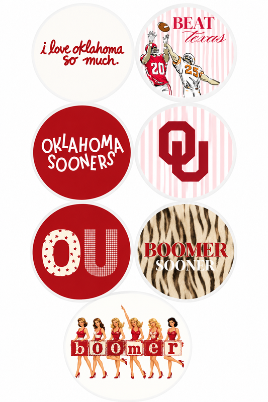 Boomer Gameday Pins