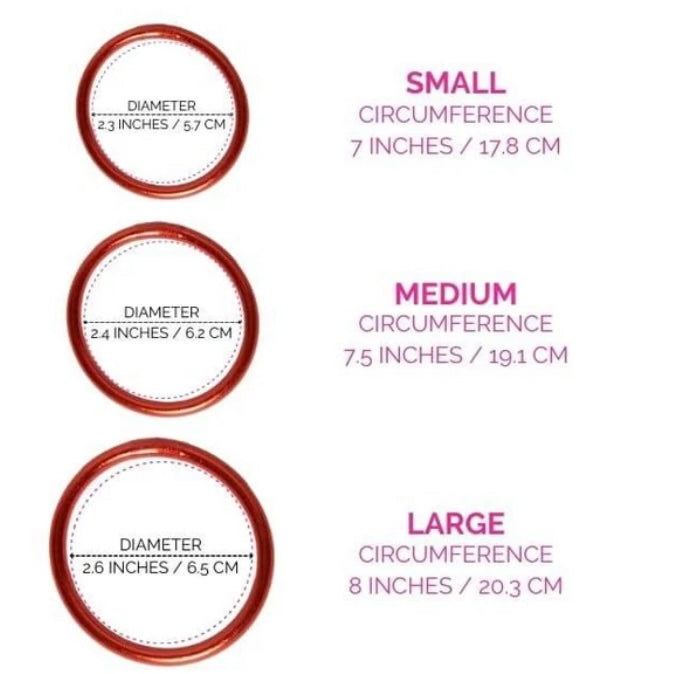 Crimson all Weather Bangles