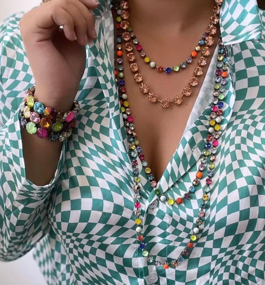 Dailyn 3 Row Stretch Bracelet