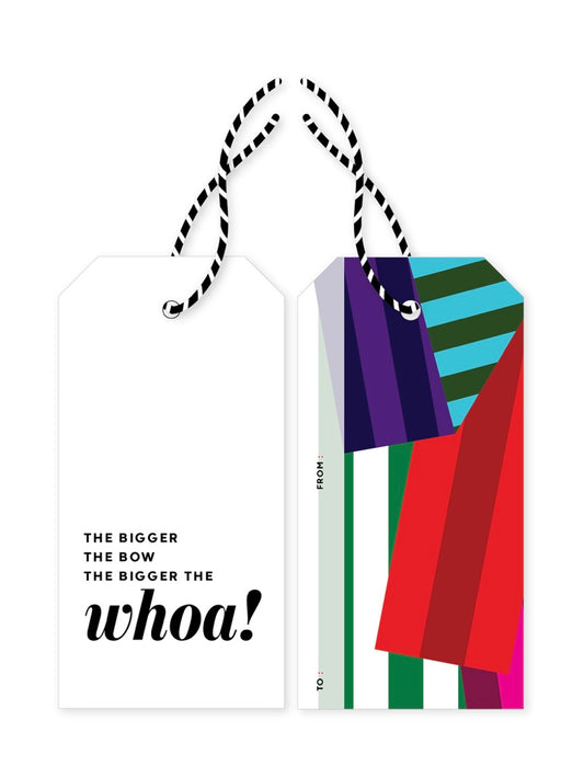 Gift Tags | The bigger the bow…