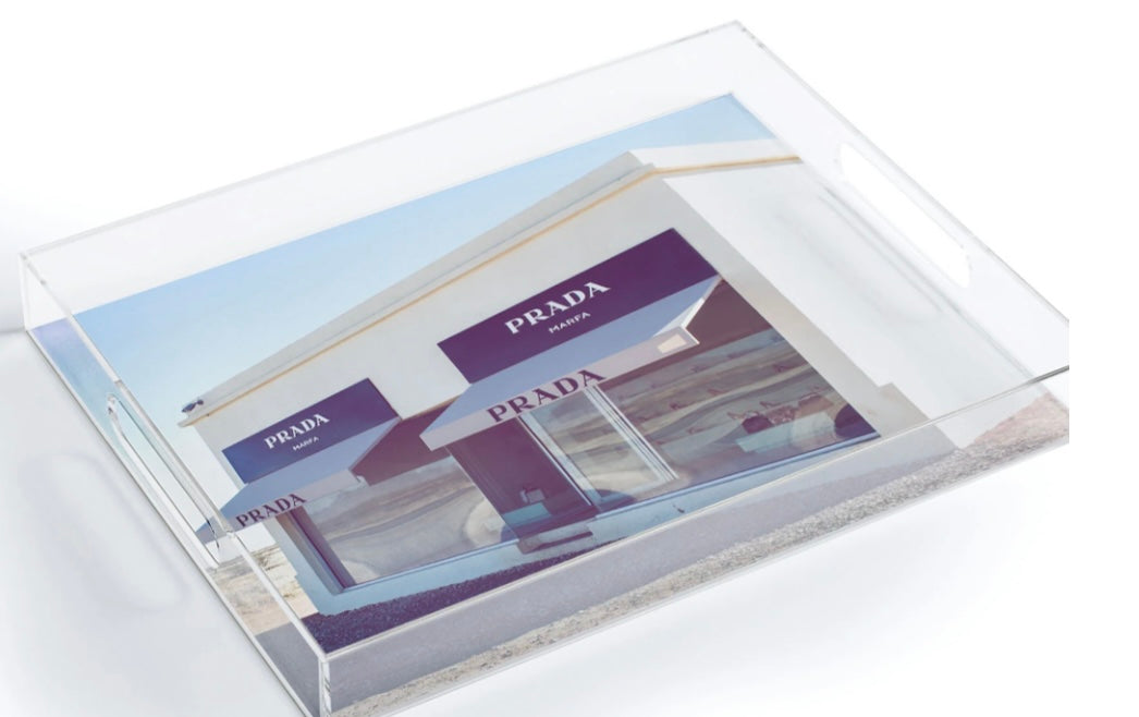 Prada Marfa Tray by Ann Hudec