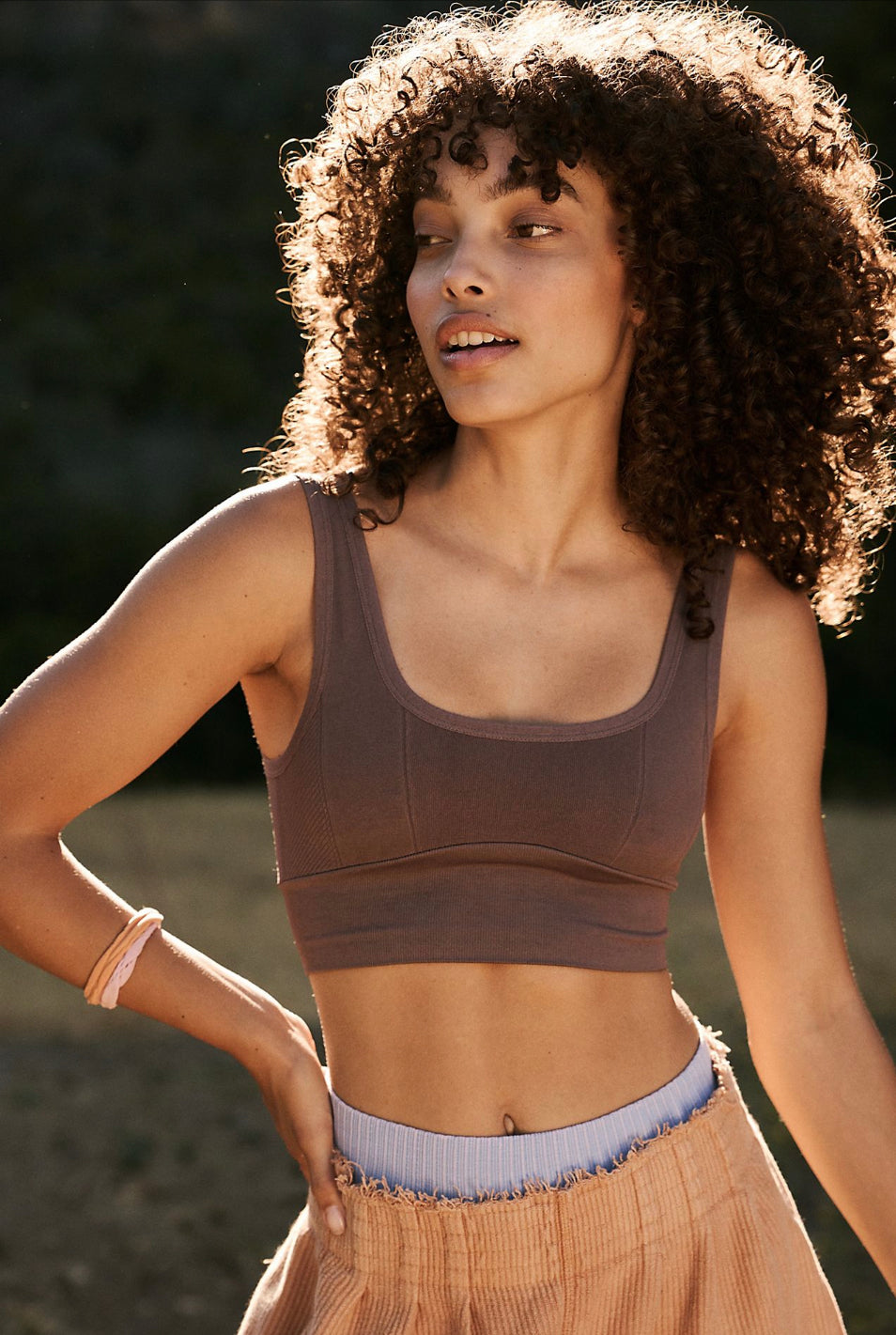 Free People Movement Free Throw Square Neck Sports Bra – Shol's boutique