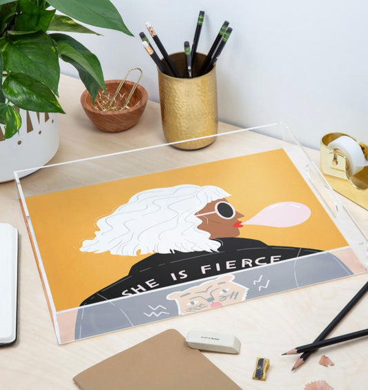 She is Fierce By Charley Clements