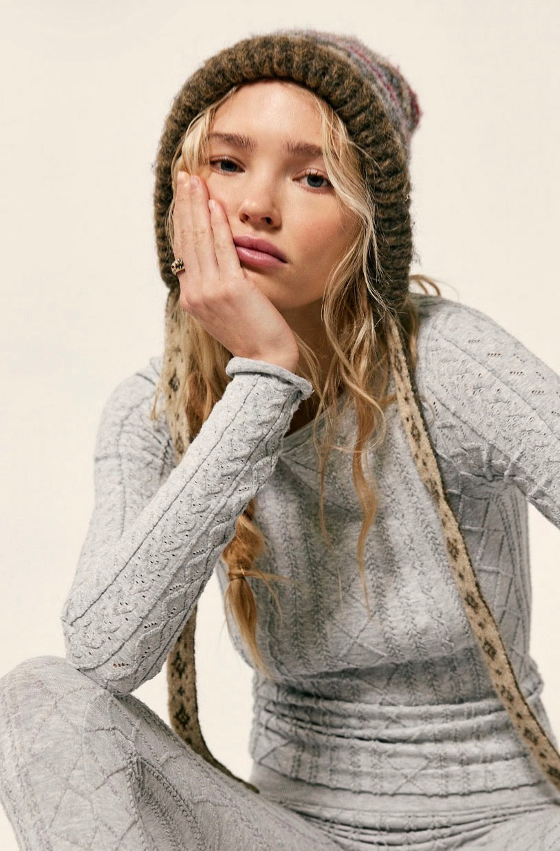 So Soft Seamless Modal Cable Long Sleeve