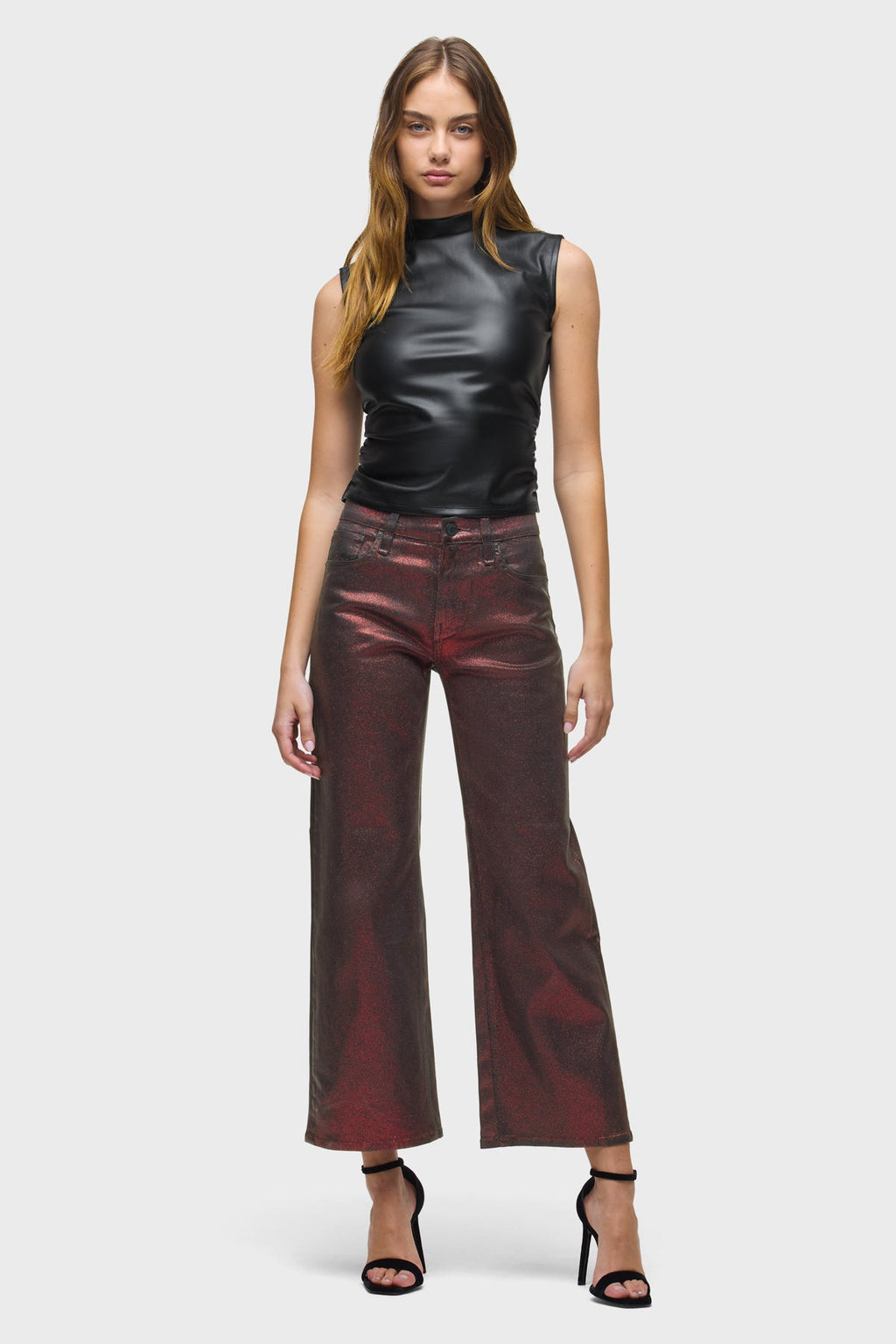 Rosie High-Rise Wide Leg Ankle