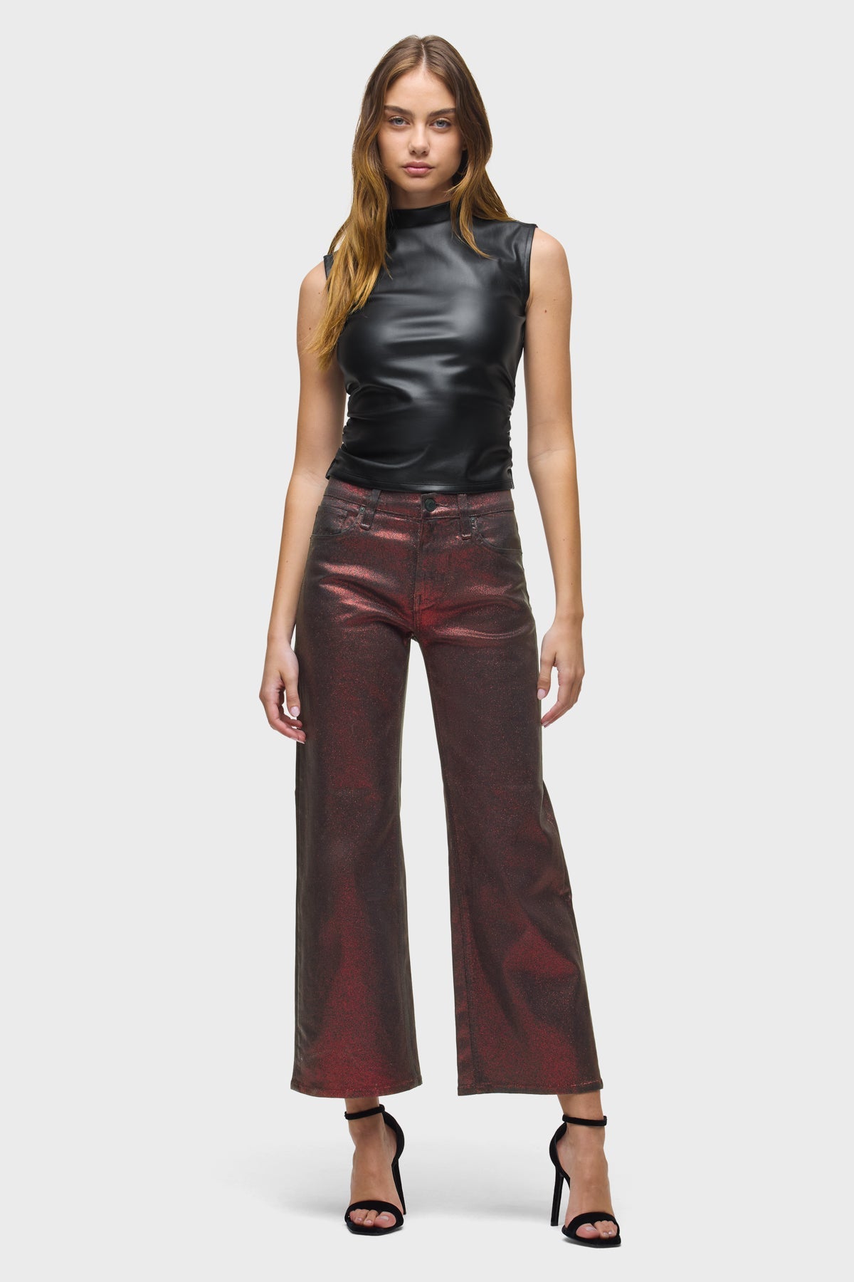 Rosie High-Rise Wide Leg Ankle