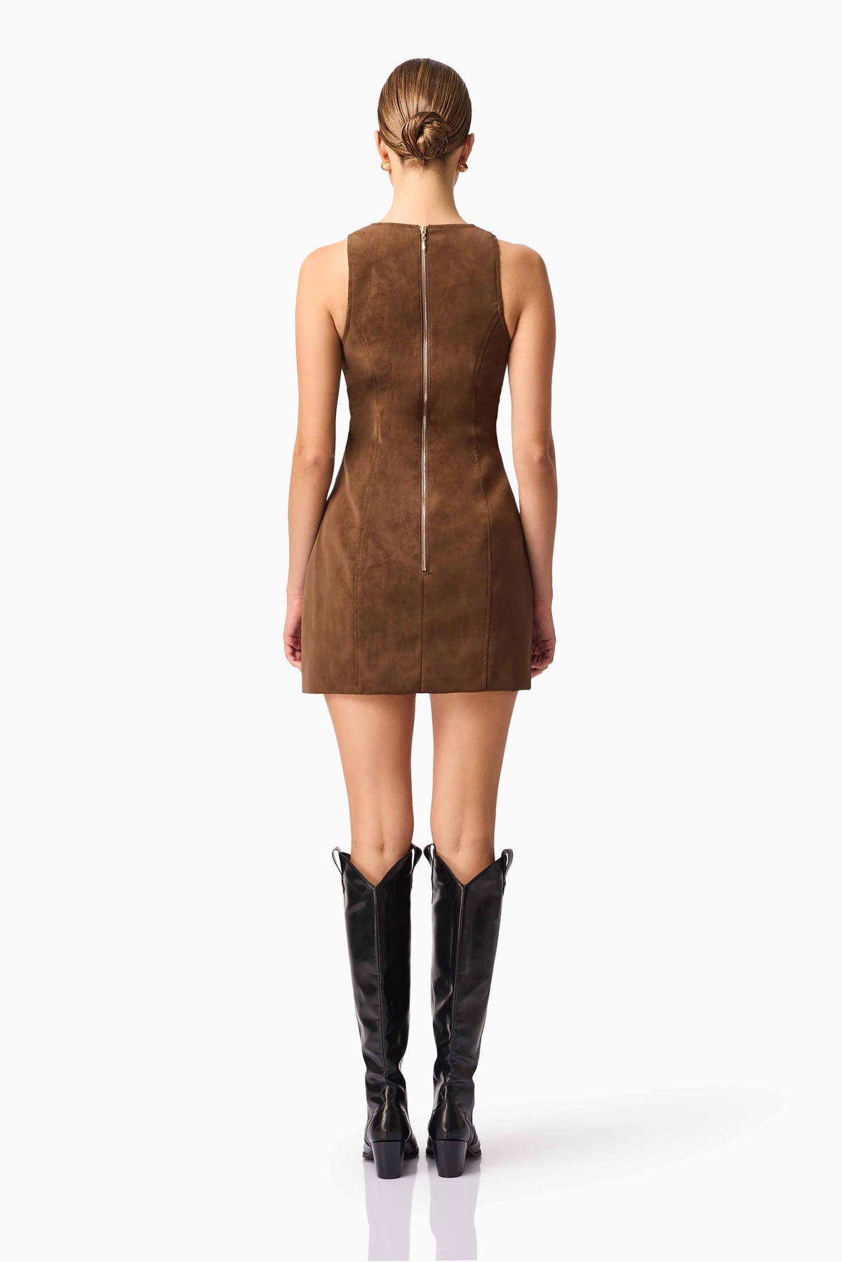 Venus Suede Mini Dress