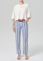 Crop Cape Tee In Pashmina