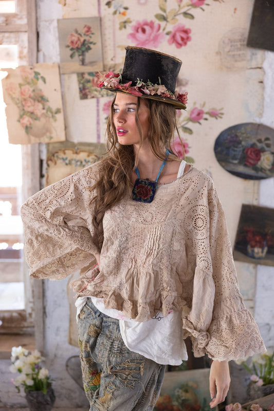 Magnolia Pearl Eyelet Dea Blouse