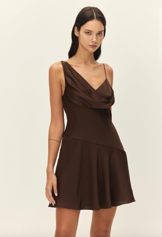 Cade Espresso Mini Dress
