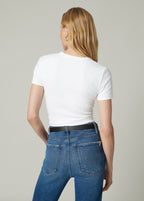 Joes Baby Tee-White