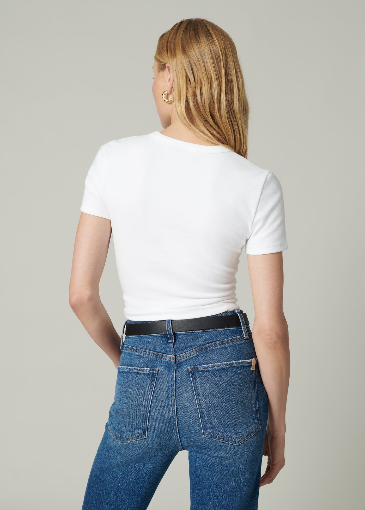 Joes Baby Tee-White
