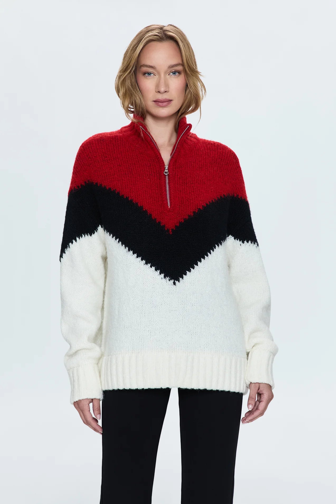 Pistola Maribel-Chevron Sweater