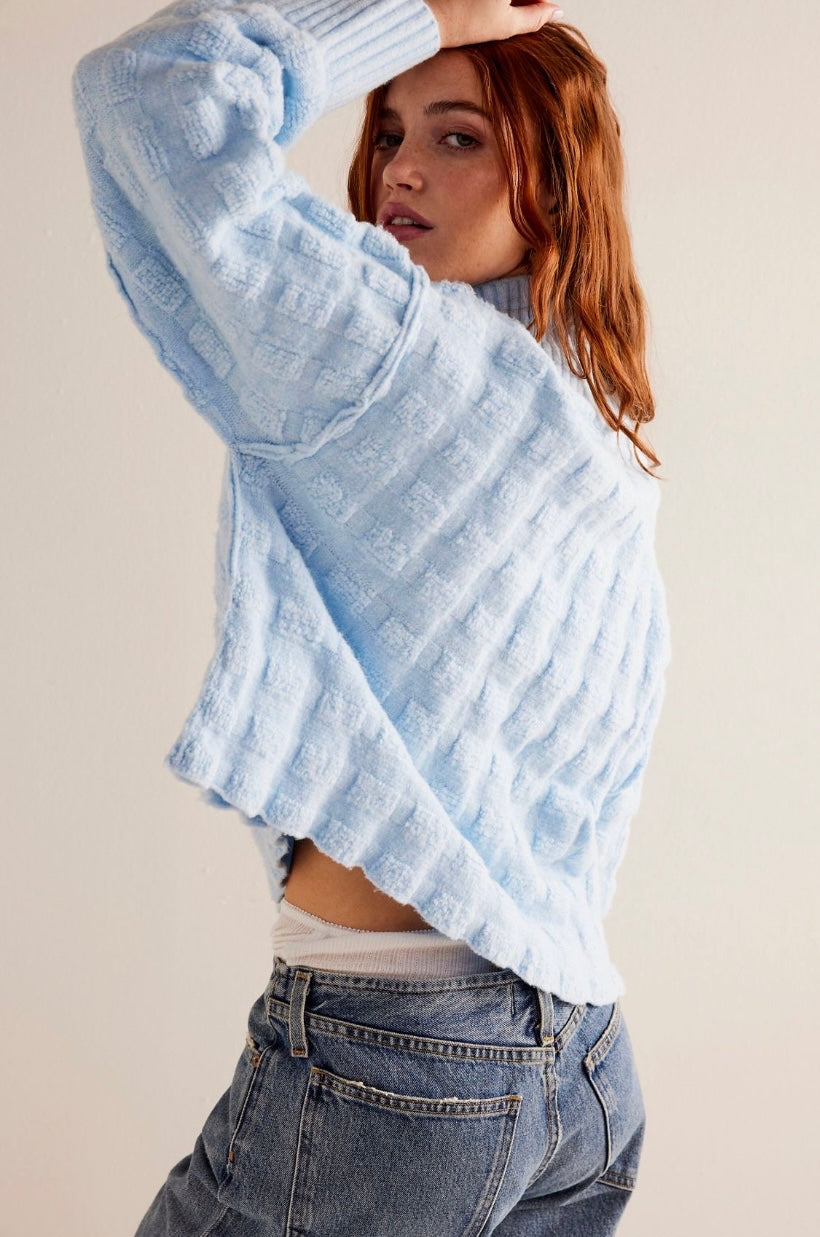 Free People Soul Searcher Mock Neck Sweater