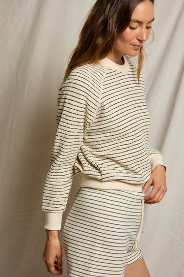 Alexi French Terry LS Raglan Crew