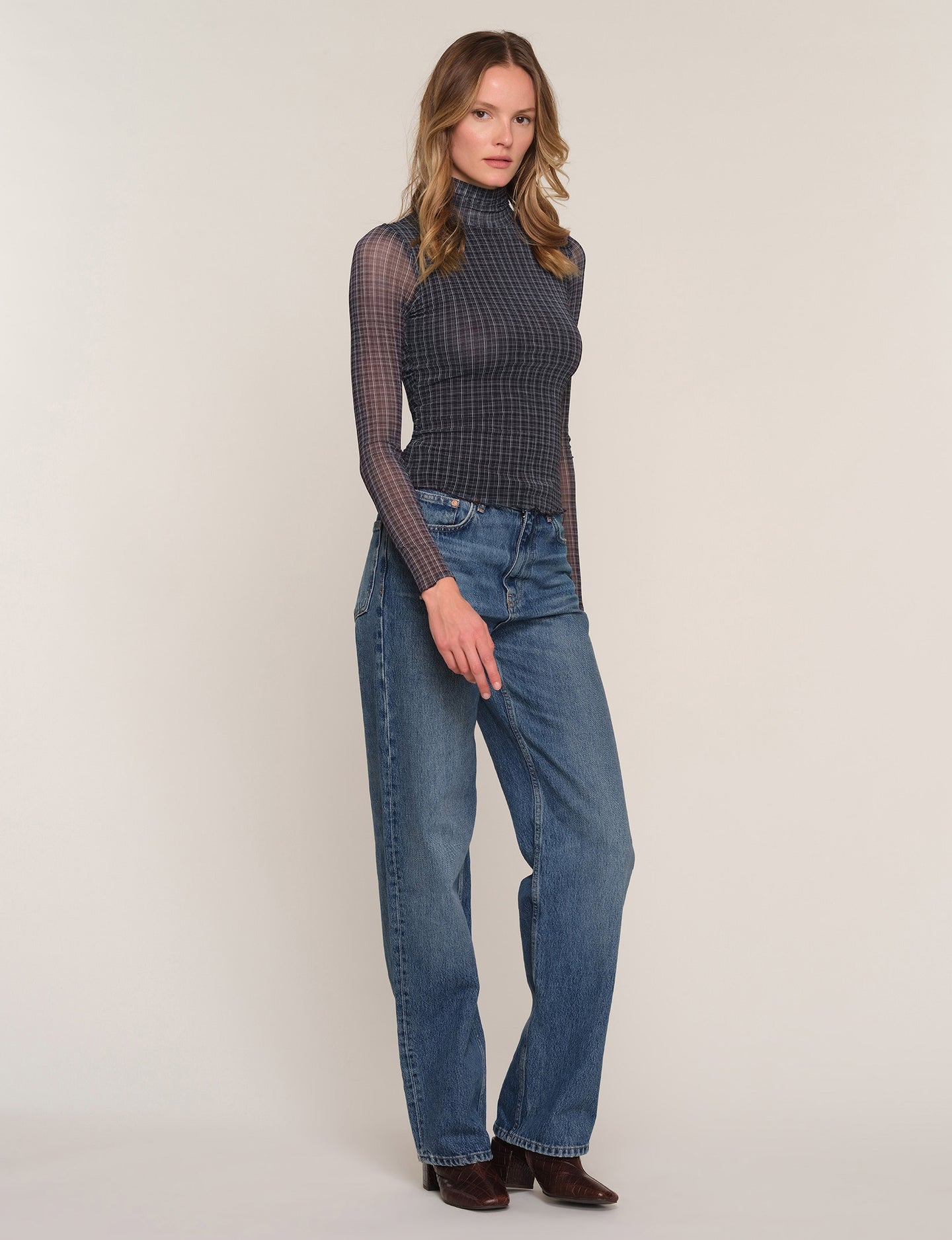 Evette Mesh Top