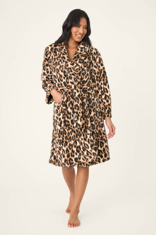 Holiday Dreams Leopard Robe