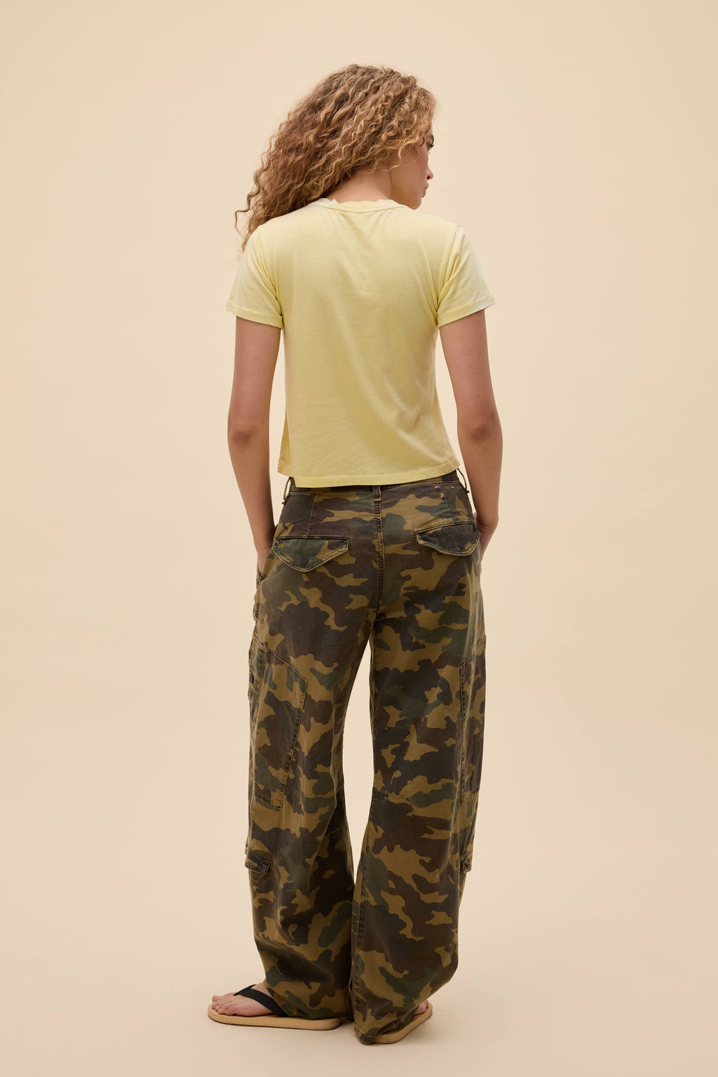 Solid Burnout Vintage Tee