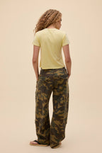 Solid Burnout Vintage Tee