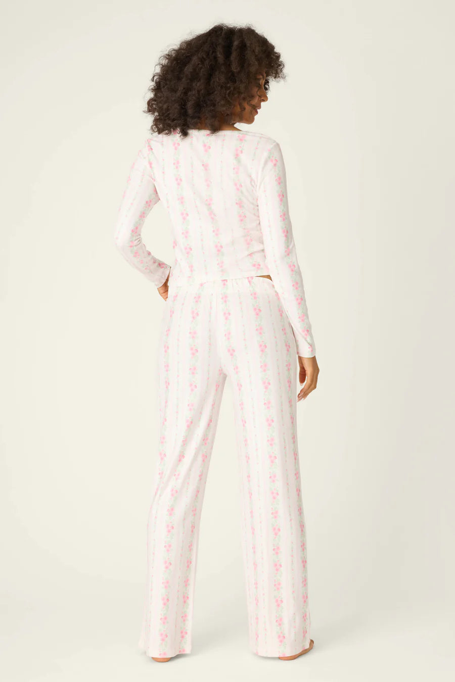 Roses Are Pink Petal Dream Pointelle PJ Set