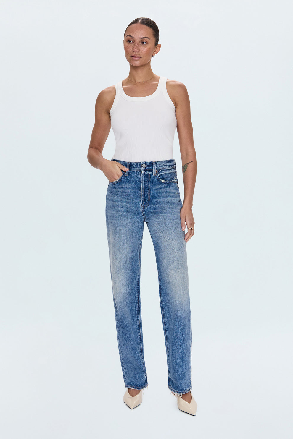 Cassie High-Rise Straight Leg