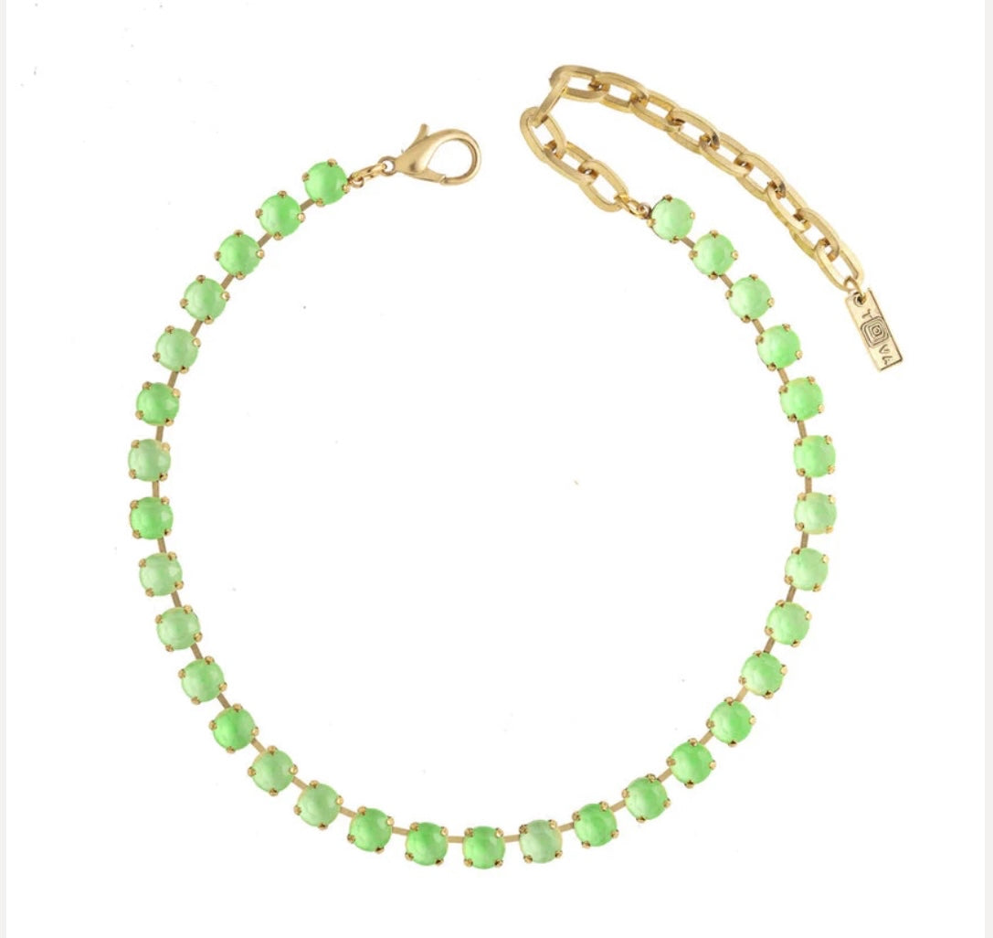 Oakland Necklace In Electric Green