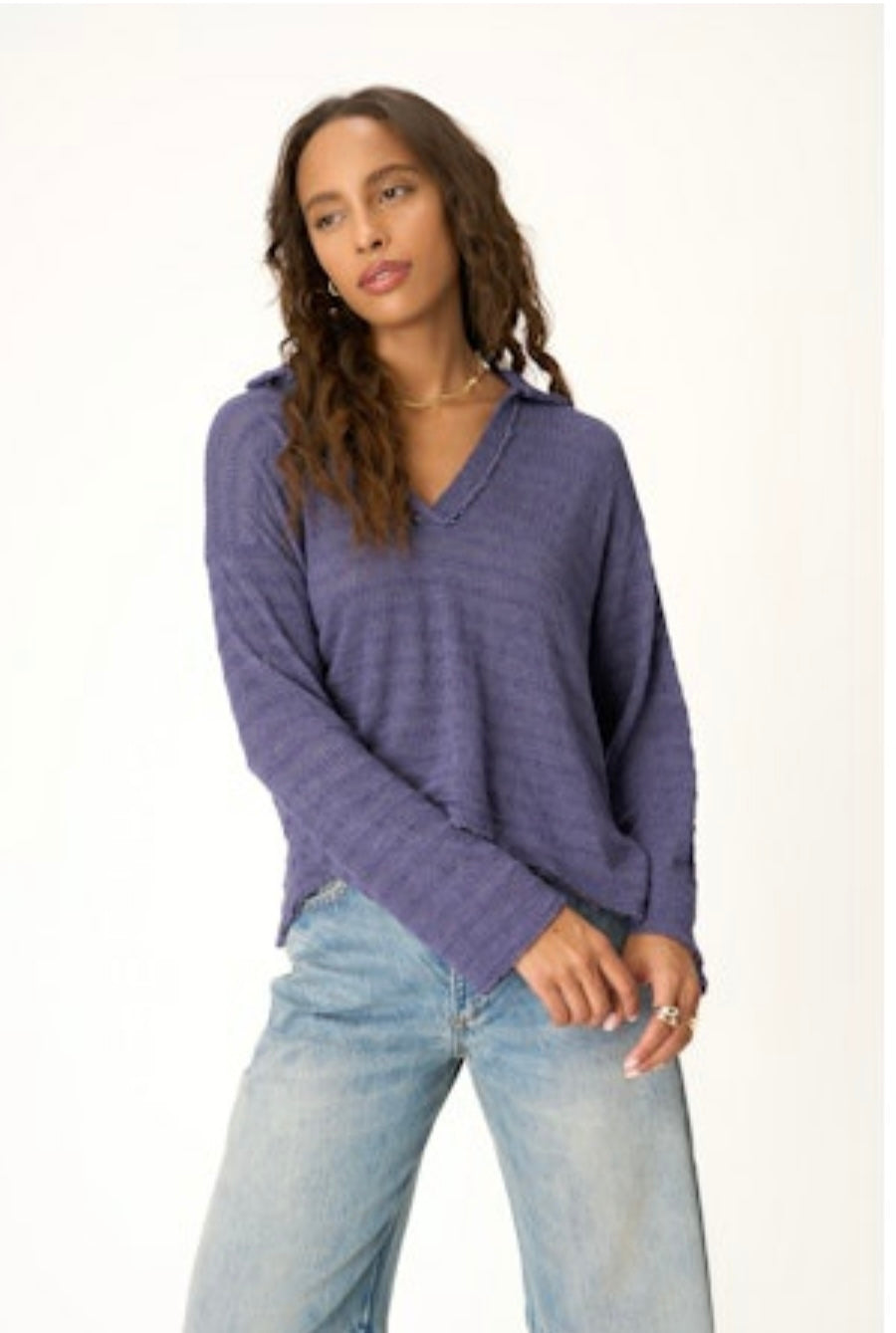 Capistrano Collard Pullover