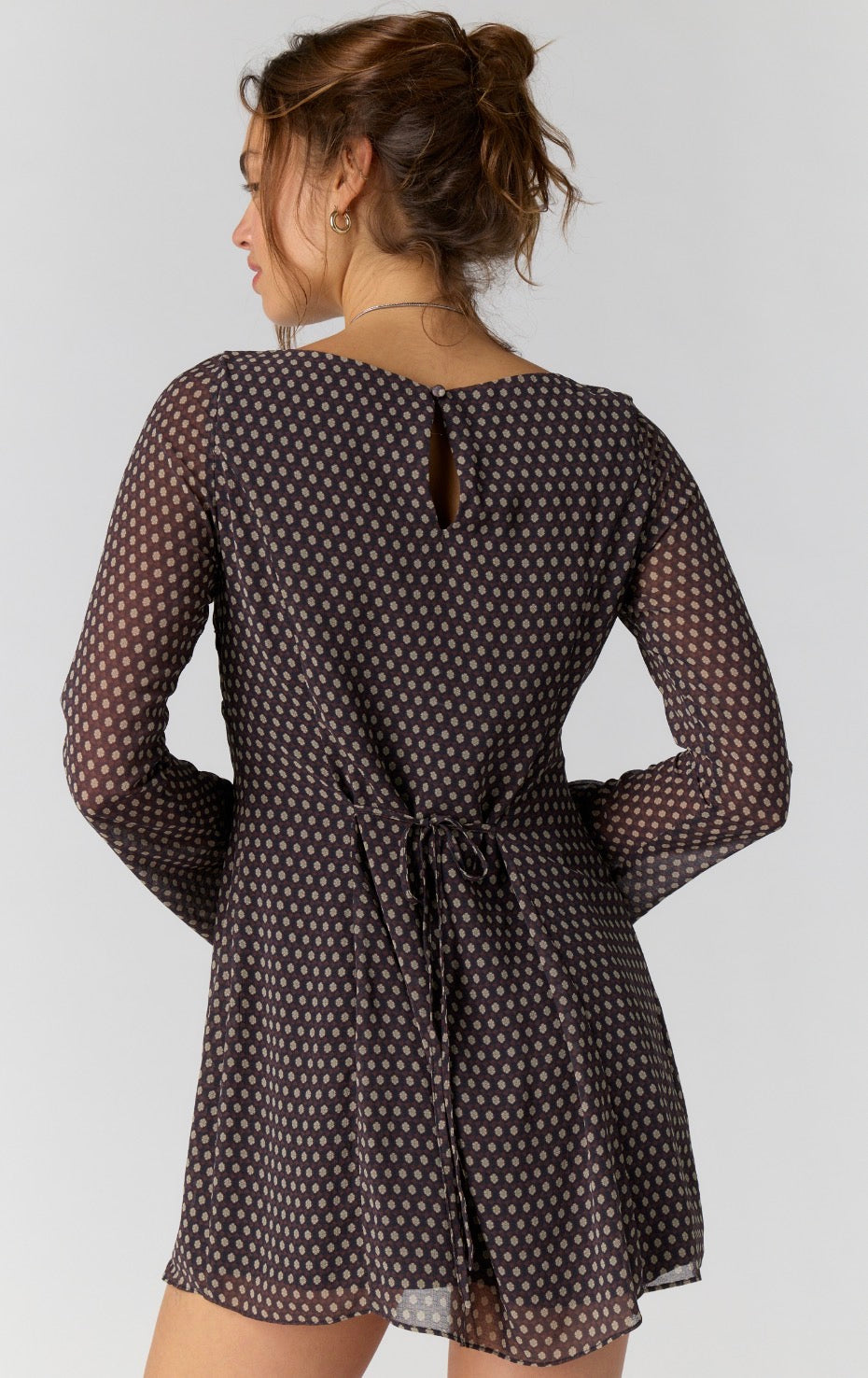 Jolie Printed Mini Dress