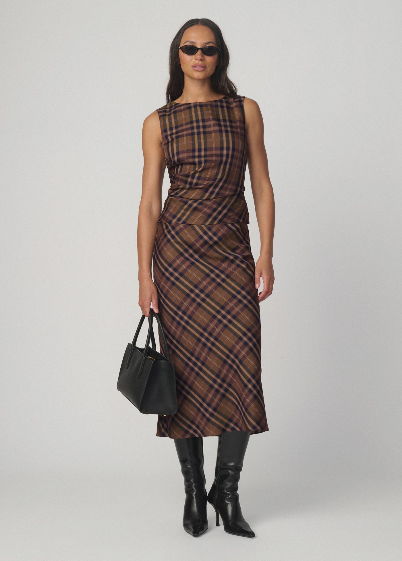 Ines Midi Skirt by Joes