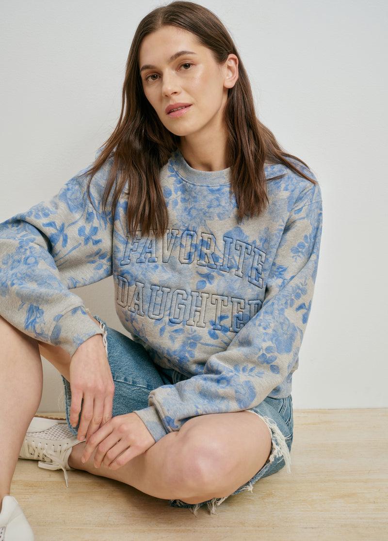 Favorite Classic Embossed Sweatshirt