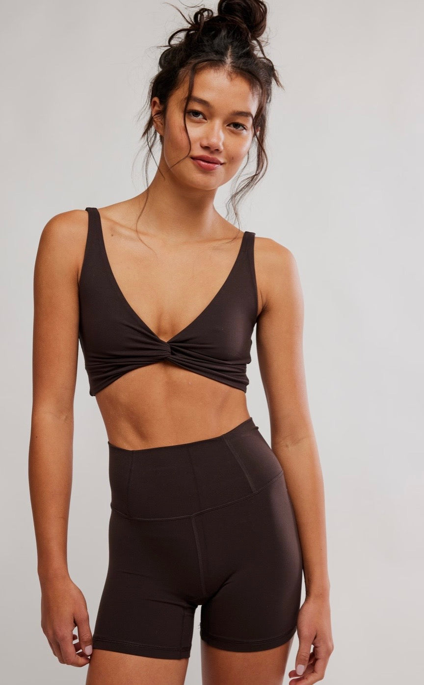 Never Better Reversible Twist Crop
