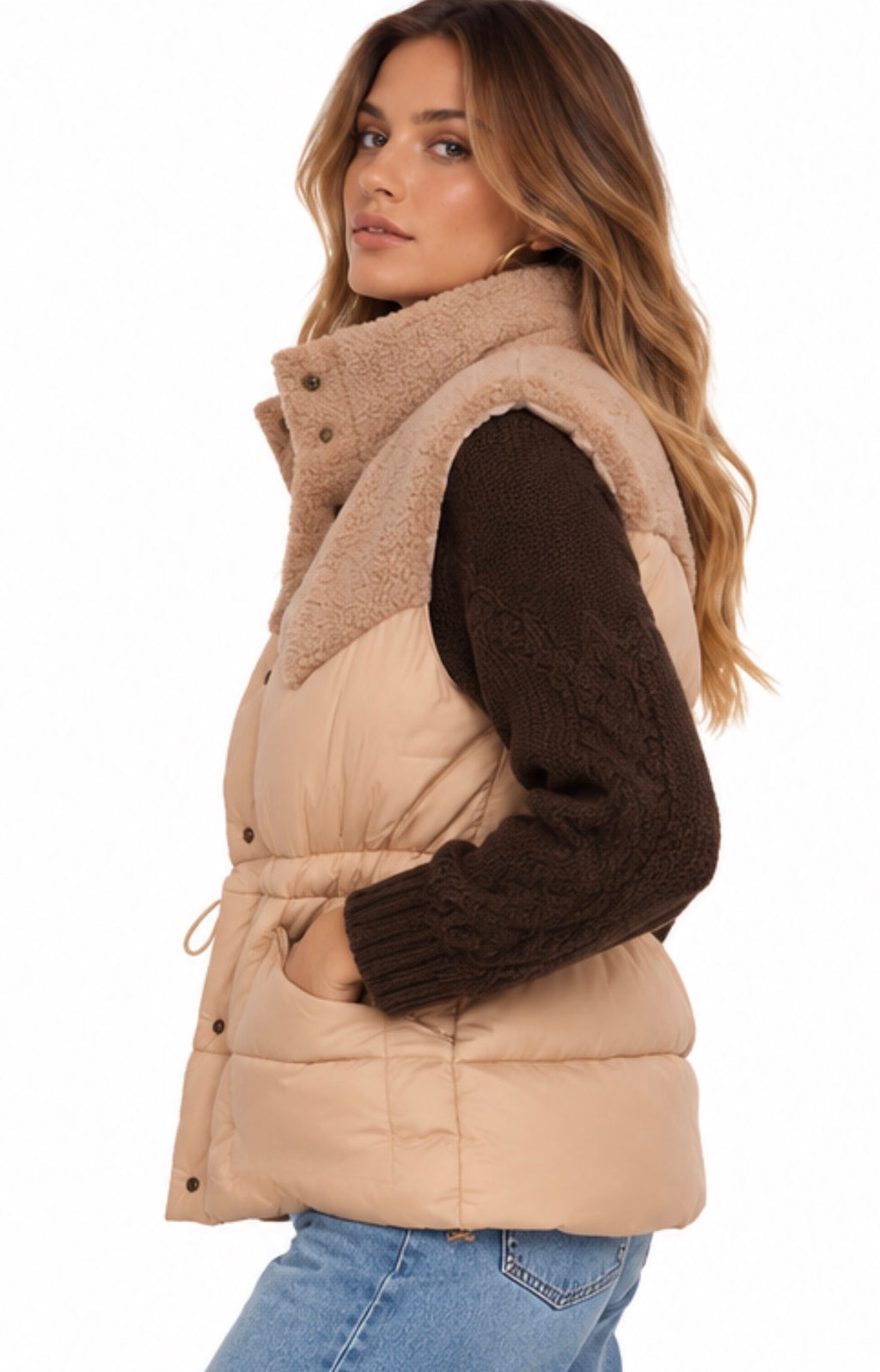 Alex Quilted Puffer Vest
