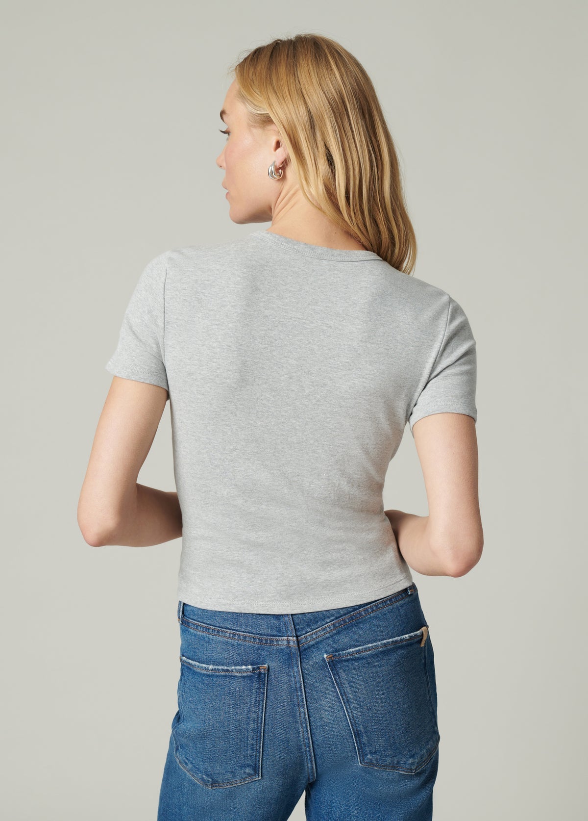 Joes Baby Tee-Grey