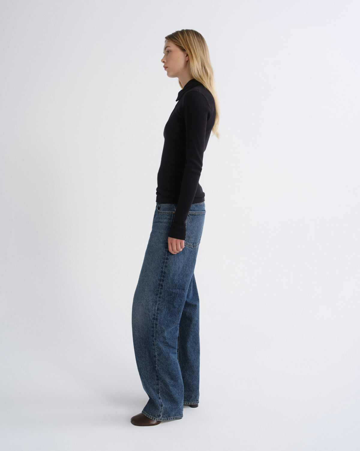 Agolde Arc Criss Cross Jean in Form