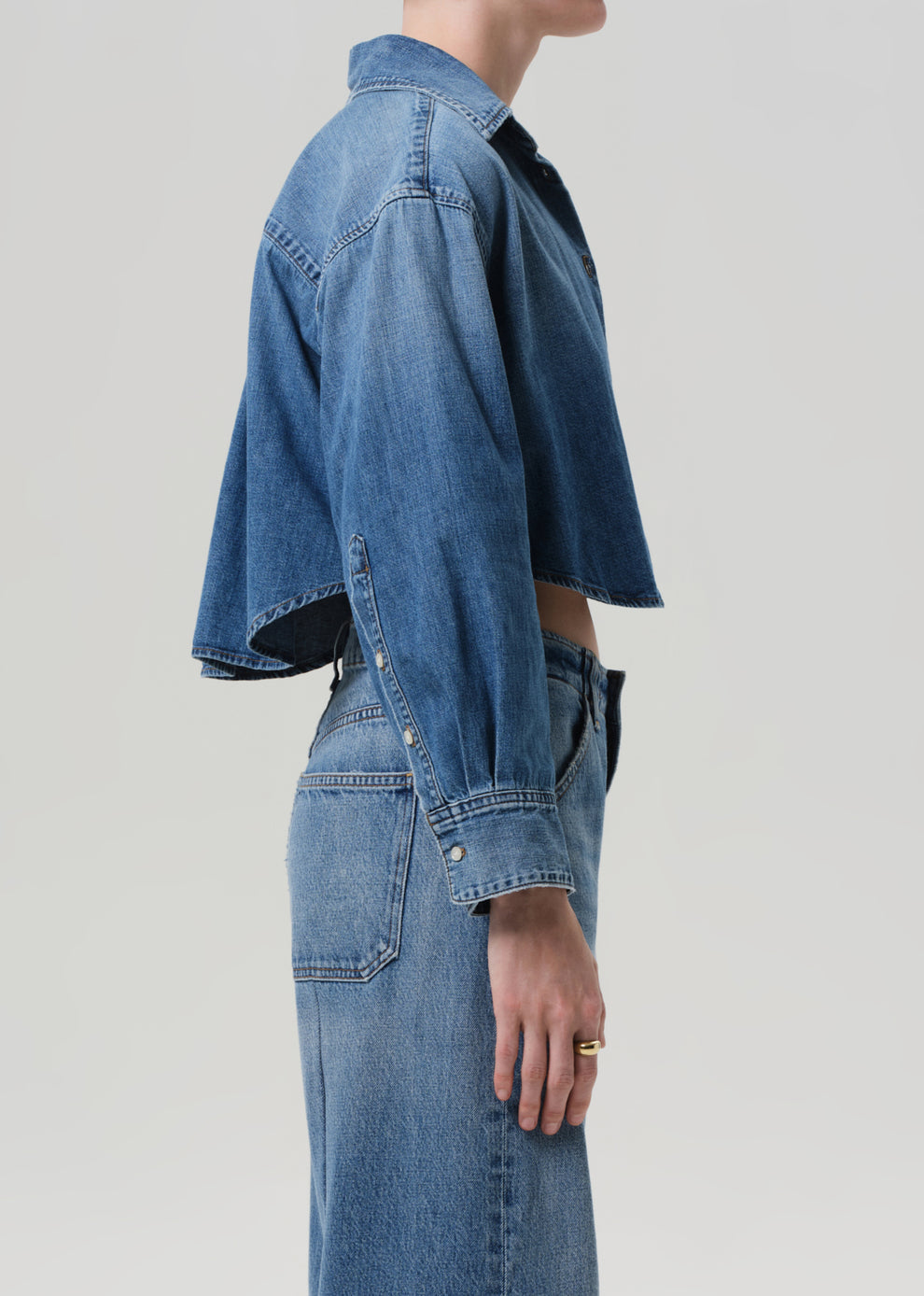Ana Cropped Shirt