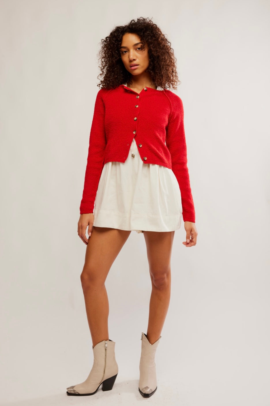 Free People Sydney Shrunken Cardi