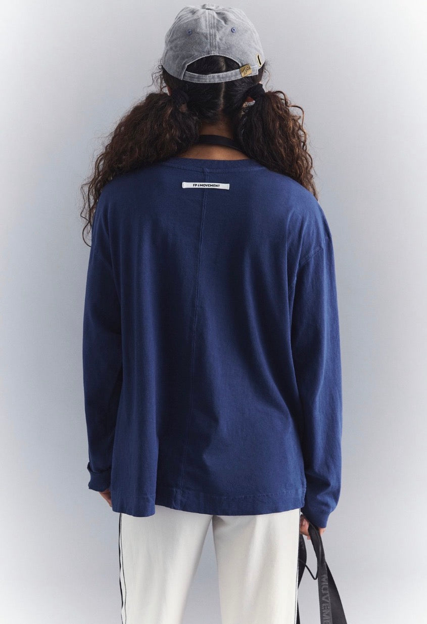 Hustle Layer in True Navy
