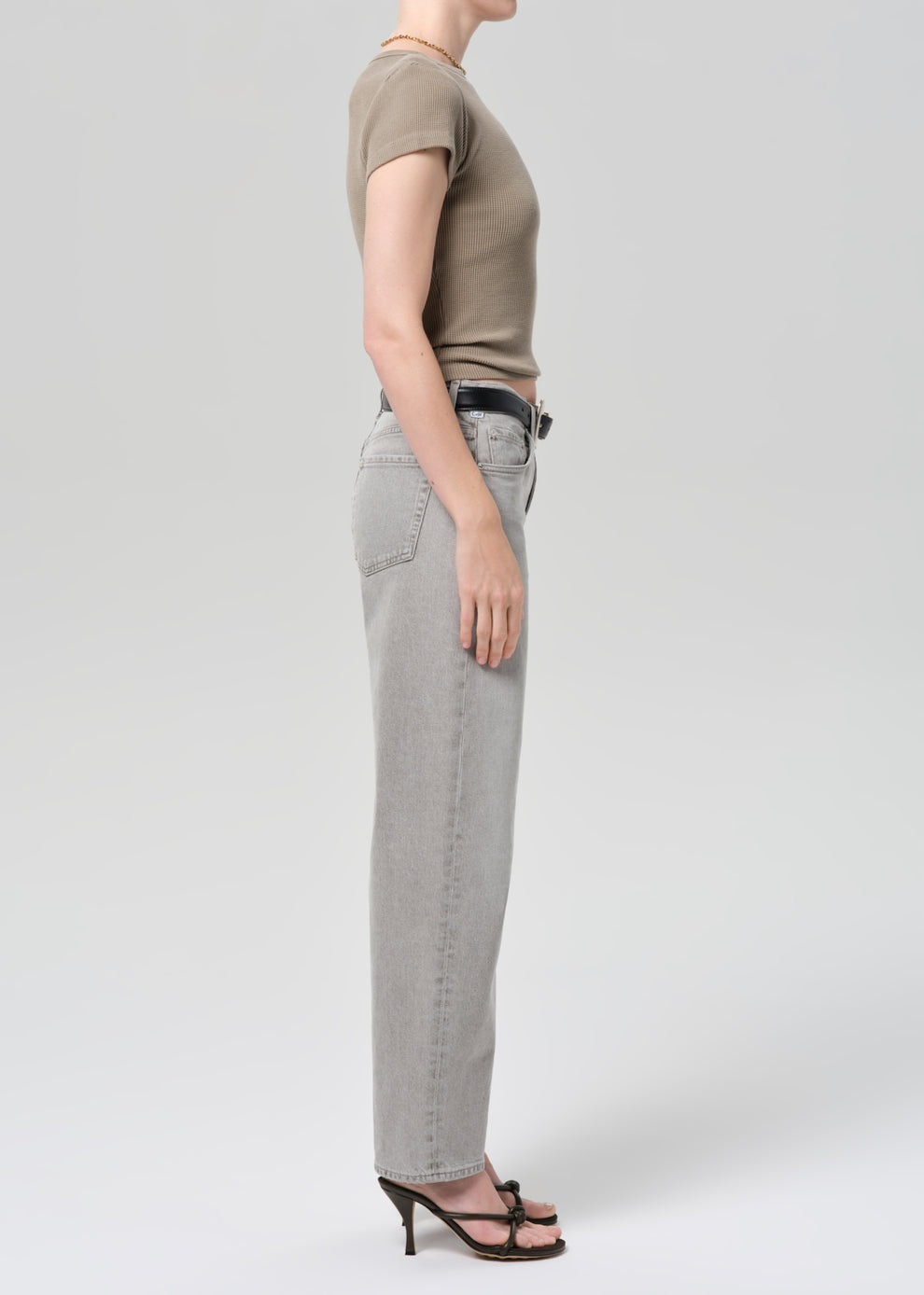 Miro Relaxed Jean In Quartz Grey