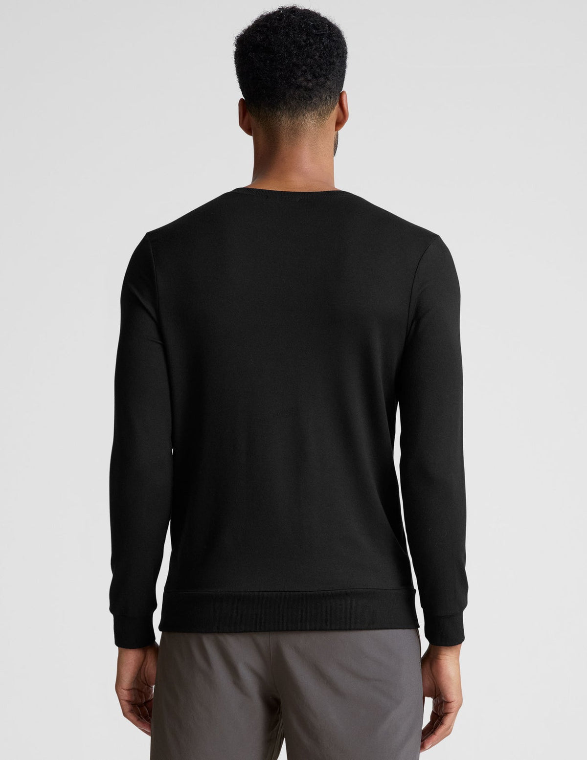 Always Beyond Black Men's Crew Pullover