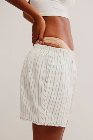 Free People Day to Day Stripe Boxer