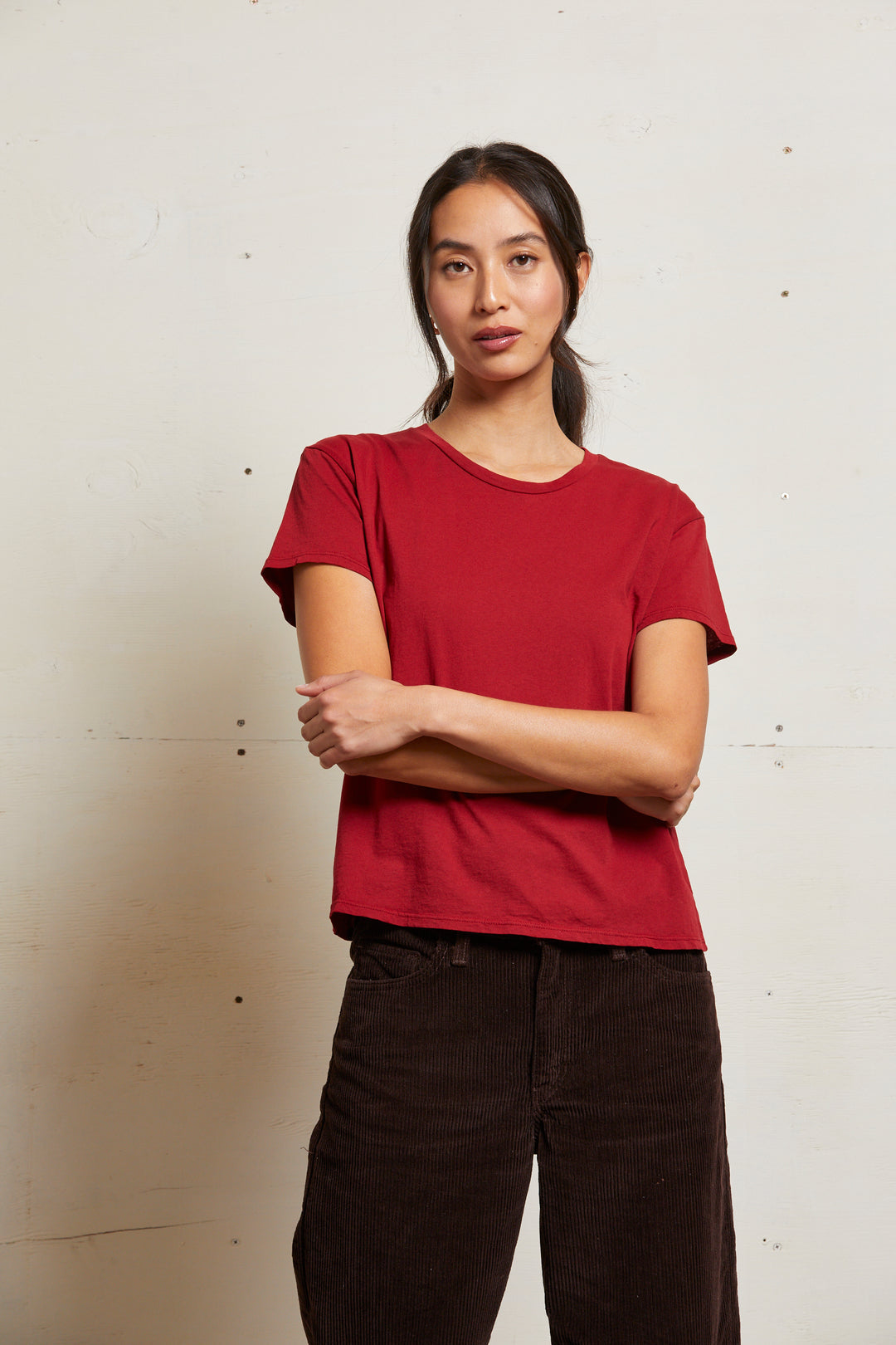 The Harley Perfect White Tee-Maple