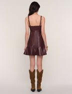 Lennon Faux Leather Dress