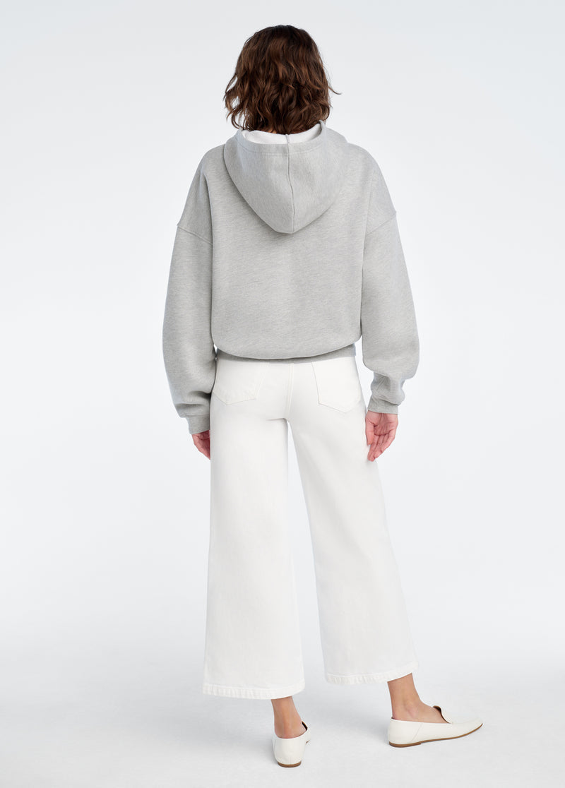 Favorite Daughter Heart Embroidery Hoodie