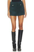 Social Cues Corduroy Skirt