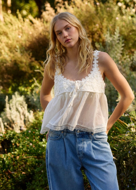 Free People Stevie Lace Tank